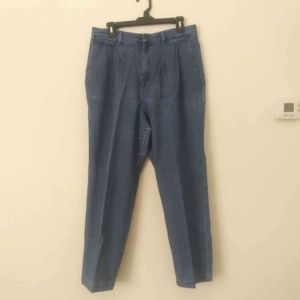 Vintage 90s Lee Pleated Mom Jeans, size 14P